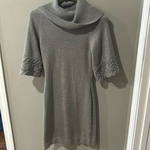 Amazing grey sweater dress